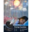 Planetarium Galaxy Projector, 13 in 1 Star Light Projector Starry Sleep Night Light with Dynamic Meteors for Bedroom Decor，Kids Age 6 Up