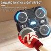 Smart Boxing Trainer Music Light Up Board Wall Mounted Home Gym Equipment Gloves Fitness Exercise Machine Kids Age 5+