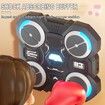 Smart Boxing Trainer Music Light Up Board Wall Mounted Home Gym Equipment Gloves Fitness Exercise Machine Kids Age 5+