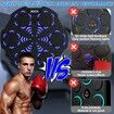 Music Boxing Machine, Large Size Smart Boxing Machine Wall Mounted with 9 Speed Modes, Boxing Training Punching Equipment for Home Gym Workout