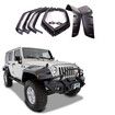 Fender Flares Jungle Style fit Jeep Wrangler JK 2007-18 Wrinkle Finish