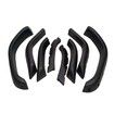 Jeep Cherokee XJ 1984-2001 Pocket Style Matte Black Fender Flares Jungle Guard