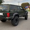 Jeep Cherokee XJ 1984-2001 Pocket Style Matte Black Fender Flares Jungle Guard