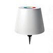 RGB Wireless Bottle Lamp，Wine Bottle Lights, 16 Million Colors Stepless Dimming Bottle Lamp Shade, for Decorating Living Rooms, Parties, Bars, White