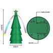 3pcs Insect repelling Christmas tree Fly Fan Retractable Indoor Outdoor