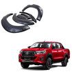 Matt Black Fender Flares Wheel Arch for Toyota Hilux Revo Rocco Dual 2015-2020