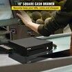Cash Register Drawer 16" 12 V for POS System with 5 Bill 6 Coin Cash Tray Removable Coin Compartment & 2 Keys Included RJ11/RJ12 Cable
