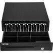 Cash Register Drawer 16" 12 V for POS System with 5 Bill 6 Coin Cash Tray Removable Coin Compartment & 2 Keys Included RJ11/RJ12 Cable