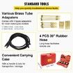 Fuel Vacuum Carburetor Synchronize Tool Kit Fuel Vacuum Carburetor Synchronizer carb sync Gauge Set with Rubber Hose