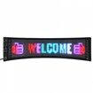 Programmable LED Sign P5 Full Color LED Scrolling Panel DIY Custom Text Animation Pattern Display Board Bluetooth APP Control Message Shop Sign