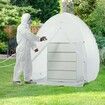 Spray Paint Shelter Portable Spray Paint Tent Booth 5 x 5 x 5.8ft in Pop Up