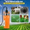 Solar Powered Submersible Pump 24V DC Deep Water Well Pump Submersible Water Pump with 3 m 10 ft Cable for Farm Ranch Household