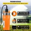 Solar Powered Submersible Pump 24V DC Deep Water Well Pump Submersible Water Pump with 3 m 10 ft Cable for Farm Ranch Household