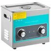 Knob Ultrasonic Cleaner 3L 40kHz Ultrasonic Cleaning Machine Knob Control Sonic Cleaner 304 Stainless Steel Ultrasonic Cleaner Machine with Heater & Timer