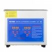 Ultrasonic Cleaner Machine 3L Stainless Steel Ultrasonic Cleaning Machine Digital Heater Timer Jewelry Cleaning for Commercial Personal Home Use (3L)
