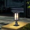 2 PCs Dusk to Dawn Outdoor Lamp Post Light Fixture 450 mm Pole Pier Mount