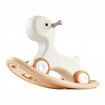 3 in 1 Rocking Horse for Toddlers 1-3 Years Baby Rocking Horse with Detachable Balance Board and 4 Smooth Wheels Support up to 80 lbs HDPE Material