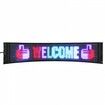 Programmable LED Sign P6 Full Color LED Scrolling Panel DIY Custom Text Animation Pattern Display Board Bluetooth APP Control Message Shop Sign