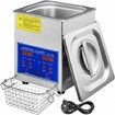 Ultrasonic Cleaner 2L Jewelry Cleaning with Digital Timer Ultrasonic Cleaning Machine for Jewellery Rings Watches Eyeglasses Dentures Coins Metal Parts