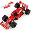 Car Building Kits 201Pieces Building Cars Metal Erector Set Racing Car Building Kits Assembly Red Vehicle  Kids Boys  Chirstmas Birthday Gift