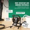 Stand Airless Paint Sprayer 750W 3000PSI High Efficiency Electric Airless Sprayer Fine And Even Painting Effect Handheld Paint Sprayers for Home Interior and Exterior Furniture and Fences