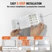 12 PCs Commercial Emergency Light LED Exit Lighting Fixture Backup Battery