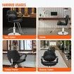 Salon Chair Barber Chair for Hair Stylist Styling Chair with Heavy Duty Hydraulic Pump 360° Swivel Hair Salon Chair with Footrest for Beauty Spa Shampoo Max Load Weight 330 lbs Black