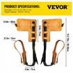Tree Climbing Spike Set Pole Climbing Spurs W/ Security Lanyard & Harness