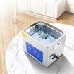 Ultrasonic Cleaner 10L Jewelry Cleaning w/ Digital Timer Ultrasonic Cleaning Machine for Jewellery Rings Watches Eyeglasses Dentures Coins Metal Parts