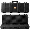 Rifle Case Rifle Hard Case with 3 Layers Fully-protective Foams 42 inch lockable Hard Gun Case with Wheels IP67 Waterproof & Crushproof