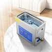 Brand New 6 Liter Stainless Steel Digital Ultrasonic Cleaner w/ Bracket & Drainage System