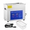 Brand New 6 Liter Stainless Steel Digital Ultrasonic Cleaner w/ Bracket & Drainage System