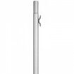 25FT Detachable Flagpole Kit Heavy Duty Aluminum Flag Pole Silver