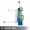 Metal Bending Machine 30" 760mm 90° Hand Sheet Metal Bender Adjustable Hardness