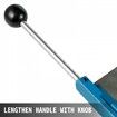 Metal Bending Machine 30" 760mm 90° Hand Sheet Metal Bender Adjustable Hardness