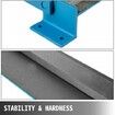 Metal Bending Machine 30" 760mm 90° Hand Sheet Metal Bender Adjustable Hardness