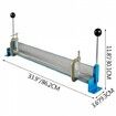 Metal Bending Machine 30" 760mm 90° Hand Sheet Metal Bender Adjustable Hardness