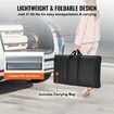 Portable Tradeshow Podium Table 900 x 490 x 940 mm Display Exhibition Counter Stand Booth Fair with Wall Foldable Promotion Retail Bar Table Pop Up