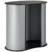 Portable Tradeshow Podium Table 900 x 490 x 940 mm Display Exhibition Counter Stand Booth Fair with Wall Foldable Promotion Retail Bar Table Pop Up