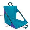 Portable Camping Chair,Stadium Seat Cushion,Comfortable Adjustable Back Support Lightweight for Sporting Events and Outdoor