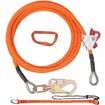 16mm Steel Core Flipline 12ft(3.6m) Arborist Flipline for Fall Protection