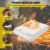 Fire Blankets 2 Pack Welding Blankets 8' x 10' Fire Suppression Blanket Flame Retardant Blanket White Fire Emergency Blankets Fiberglass Fire Retardant