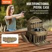 Tactical Range Backpack for 6 Pistols Gun Backpack Brown