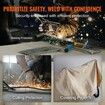 72"x96" Welding Blankets Heat Treated Fiberglass Welding Mat Cover 2 Pack