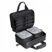 Range Bag for 2 Pistols Tactical Gun Bag 2 Built-in Pistol Bags Black