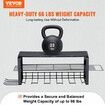 Power Tool Organizer 5 Slot 3 Layers Cordless Drill Holder Wall Mount Battery Charging Station Storage Rack Multi-Function Garage Organization Heavy Duty