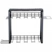 Power Tool Organizer 8 Slot 3 Layers Cordless Drill Holder Wall Mount Battery Charging Station Storage Rack Multi-Function Garage Organization Heavy Duty