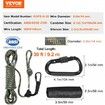 Tree Stand Safety Rope 30 ft/91.44 m Treestand Lifeline Rope 0.6'' 30KN