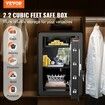 Safe 2.2 Cubic Feet Home Safe Steel for Cash Gold 15.75x13x23.6 inch