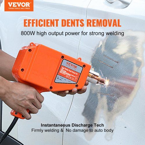 Stud Welder Dent Repair Kit 800W Spot Welder Stud with 5 Welding Modes